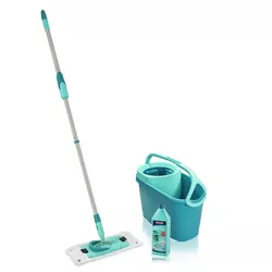 Set mop Leifheit Clean Twist M Ergo + Gratuit detergent pentru podele greu de curățat 1 l
