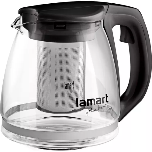 Ceainic Lamart LT7025 Verre 1,1 l, negru