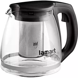 Ceainic Lamart LT7025 Verre 1,1 l, negru