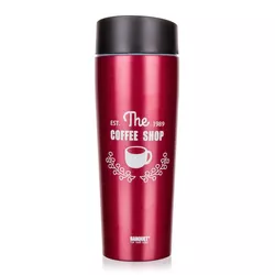 Banquet Cană termică COFFEE 350 ml, vișinie