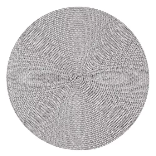 Suport de farfurie Altom Straw grey, diam. 38 cm, set de 4 buc.