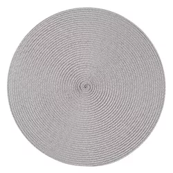 Suport de farfurie Altom Straw grey, diam. 38 cm, set de 4 buc.