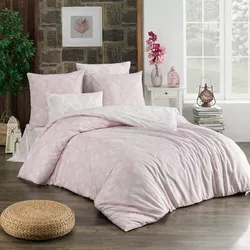 Lenjerie de pat din bumbac Almina, purpuriu, 140 x 200 cm, 70 x 90 cm, 140 x 200 cm, 70 x 90 cm