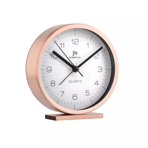 Ceas de masă de design Lowell JA7080R cudiametrul de 12 cm