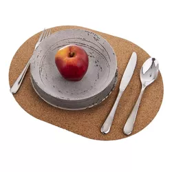 Napron oval de plută, 29 x 43 cm, set 2 buc.