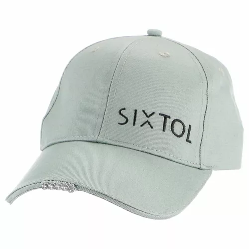 Șapcă cu lumnă LED Sixtol B-CAP 25lm, USB, uni, verde