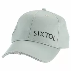 Șapcă cu lumnă LED Sixtol B-CAP 25lm, USB, uni, verde