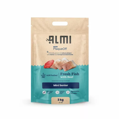 Granule cu alge marine ALMI Mini Senior, 3 kg
