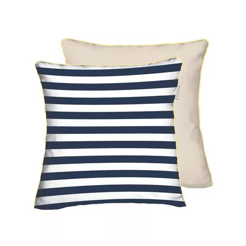 Față de pernă din Percal Tom Tailor Dark Navy -Sunny Sand