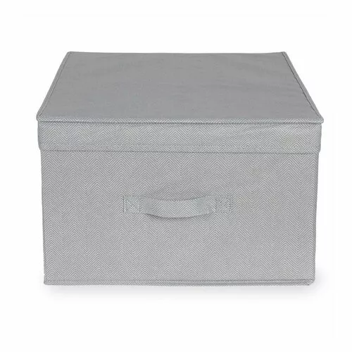 Cutie de depozitare pliabilă Compactor Wos,40 x 50 x 25 cm, gri