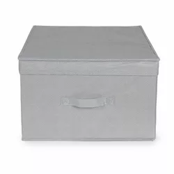 Cutie de depozitare pliabilă Compactor Wos,40 x 50 x 25 cm, gri