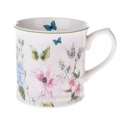 Cană din porțelan Flower Garden, 400 ml,