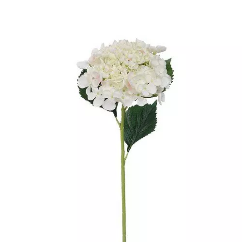 Hortensie artificială, î. 52 cm, biela
