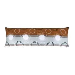Față de pernă de relaxare Bellatex Beam maro , 50 x 145 cm, 50 x 145 cm