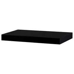 Etajeră de perete P-023 BK WAL wenge, 40 x 24 x4 cm