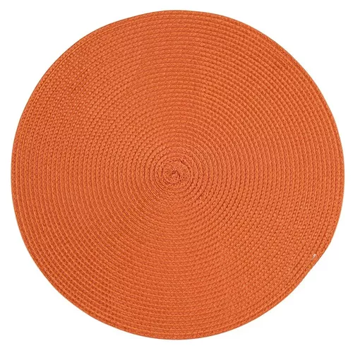 Suport de farfurie Altom Straw terracotta, diametru 38 cm, set de 4