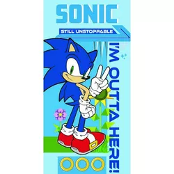Prosop pentru copii Unstoppable Sonic the Hedgehog, 70 x 140 cm