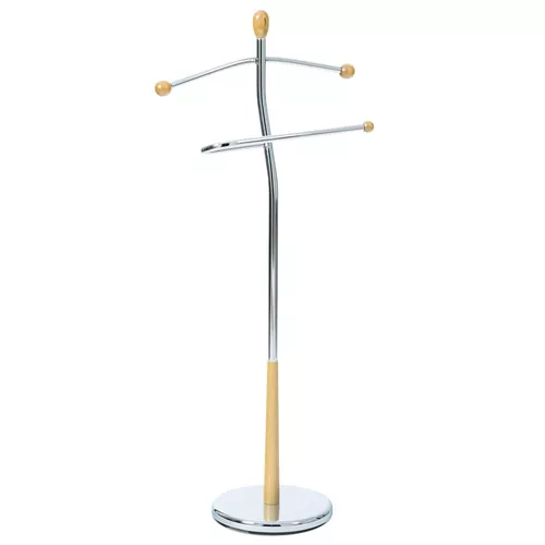 Suport de haine 82646 NAT crom/stejar, 118 cm