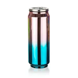 Termos Banquet BE COOL 430 ml , roz auriu șiturcoaz