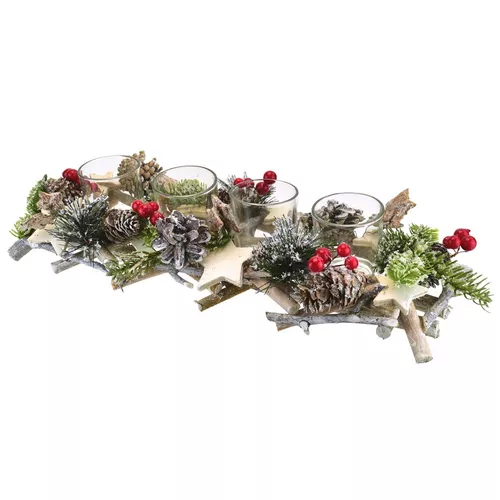 Sfeșnic Advent Abilene, 40 x 12 cm