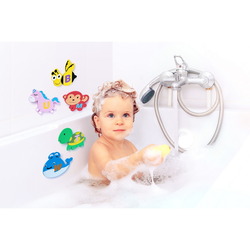 Puzzle spumă Plastica - Autocolant animale,26 buc.