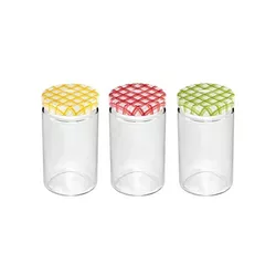 Set 3 borcane conservare Tescoma DELLACASA, 0,7 l