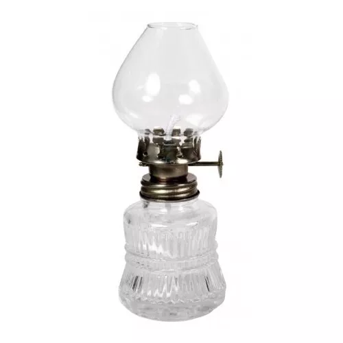 Lampă gaz Luna transparentă, 14 cm,