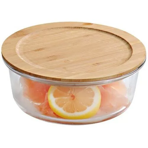 Kesper 38024 Recipient pentru alimente cu capacrotund, 700 ml