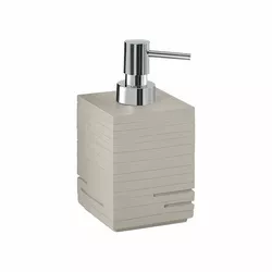 Distribuitor de săpun GEDY QU8166 Quadrotto, tortora