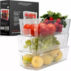 Set 3 organizatoare pentru frigider Classbach KO 4022
