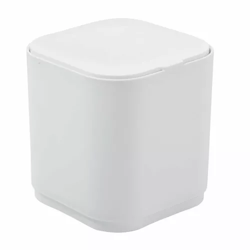 Coș de gunoi de masă GEDY 630822 Seventy, 1,2 l,alb