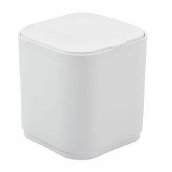 Coș de gunoi de masă GEDY 630822 Seventy, 1,2 l,alb