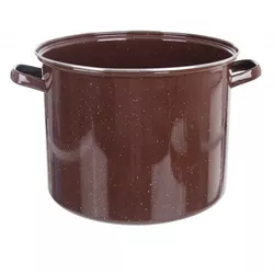 Oală emailată Orion BROWN Lem,  20 l