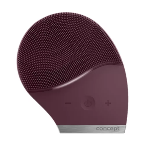 Perie de curățare a pielii Concept SK9101 SONIVIBE, burgundy, vișiniu