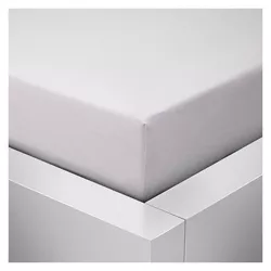 Cearșaf jersey Standard alb, 90 x 200 cm