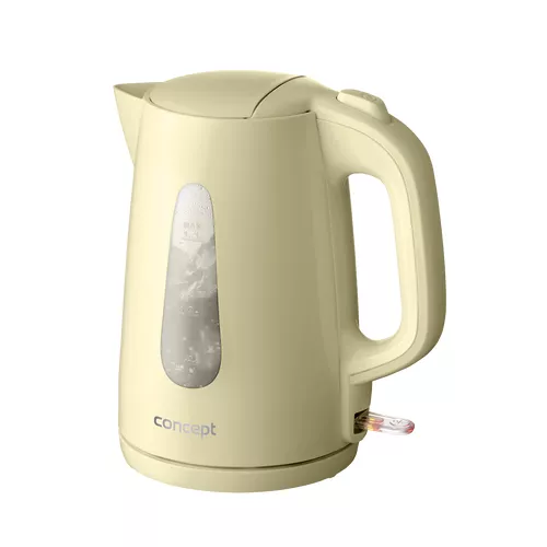 Fierbător din plastic Concept RK2384 1,7 l, crem