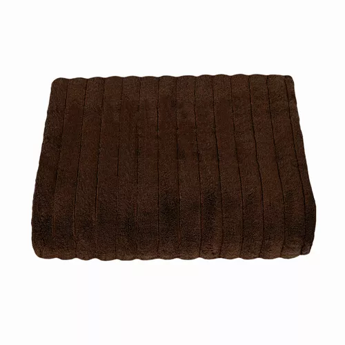 Prosop din micro-bumbac DELUXE maro, 70 x 140 cm, 70 x 140 cm
