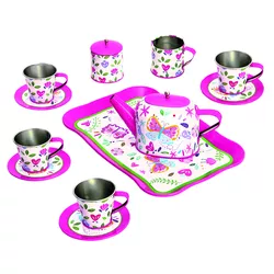 Set de ceai pentru copii Bino - roz