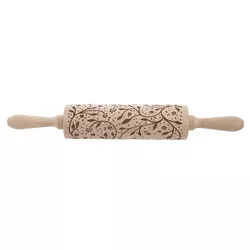 Sucitor din lemn cu decor Orion Stems,  38 cm