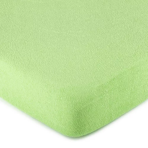 Cearșaf de pat 4Home, din bumbac fin, verde, 180 x 200 cm