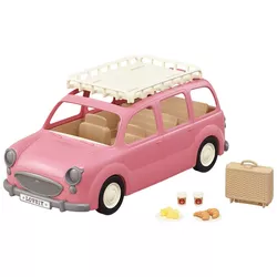 Mașină de familie Sylvanian family 5535 Van, roz