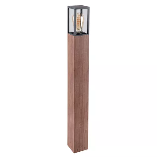 Lampă de exterior tip stâlp Rabalux 7197 Wales cu elemente din lemn
