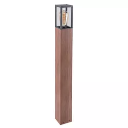 Lampă de exterior tip stâlp Rabalux 7197 Wales cu elemente din lemn