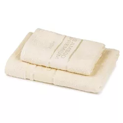 Set prosoape 4Home Bamboo Premium crem, 70 x 140 cm, 50 x 100 cm , bej
