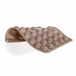 Formă de silicon pentru nuci Banquet Culinaria, 34 x 26 x 1,4 cm, maro