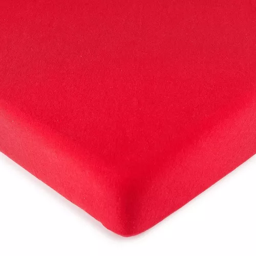 Cearşaf 4Home jersey, roşu, 90 x 200 cm