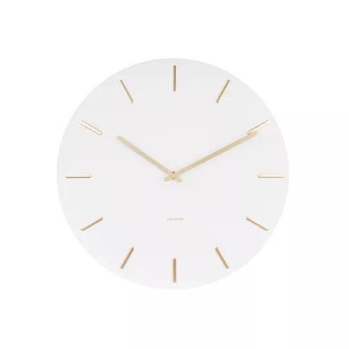 Ceas de design, de perete, Karlsson KA5716WH, 45 cm