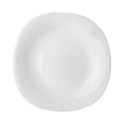 Set de farfurii de desert din sticlă opală AltomWhite harmony 21,5 cm, 6 buc