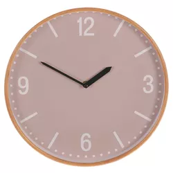 Ceas de perete Simplex bej, diametru 32 cm, MDF