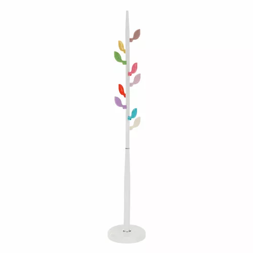 Cuier de haine metalic Flover 171 cm, alb